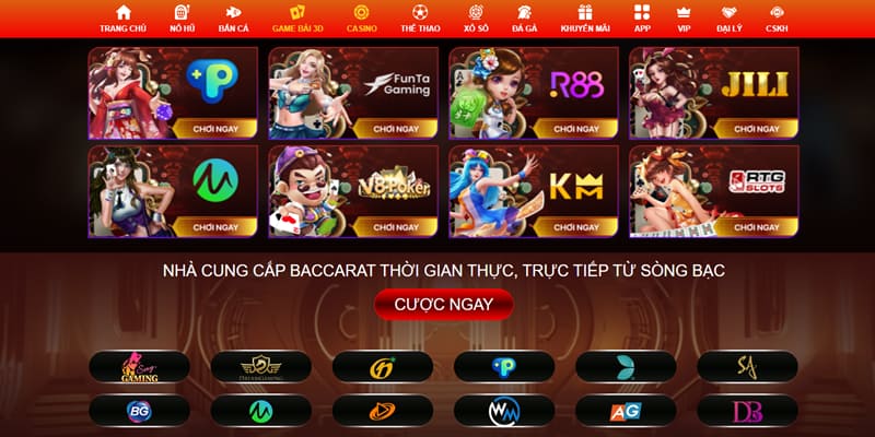 Sòng bạc trực tuyến đẳng cấp